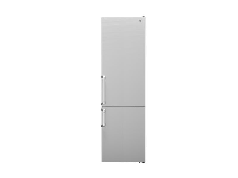 60 cm freestanding bottom mount refrigerator, stainless steel
