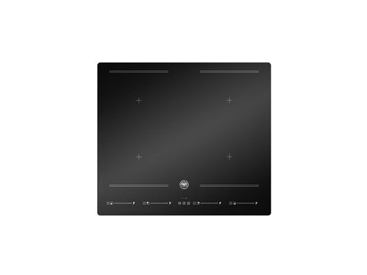 60cm induction hob, 4 cooking zones, 2 multizone