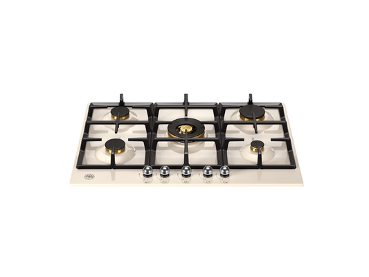 75 cm Gas hob with central wok