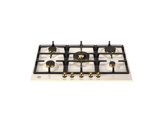 75 cm Gas hob with central wok