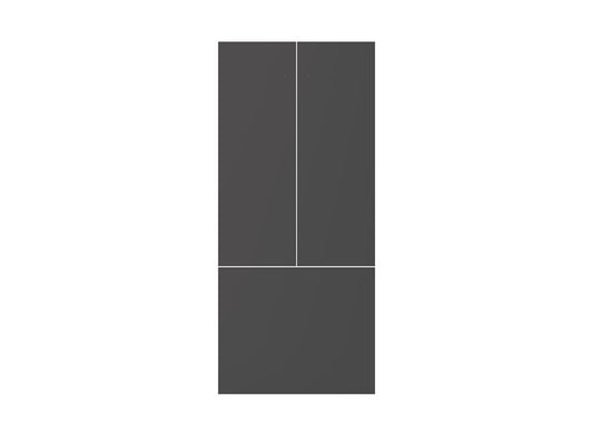 Carbonio Door Panel for 90cm French Door Refrigerator