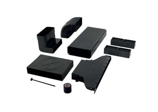 Plinth-out filtering kit